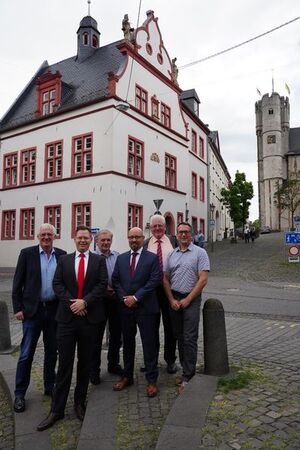 v.l.n.r.: Robert Ritter, Sven Koch, Achim Weidung, Andrej Kühn, Peter Gansen, Michael Schwab