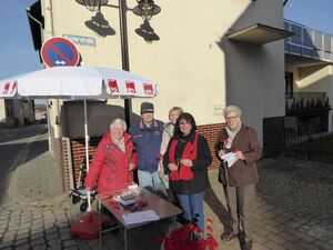 SPD Stand zum Weltfrauentag